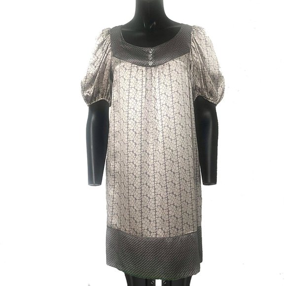 Kensie 100% silk boho dress - Picture 3 of 12